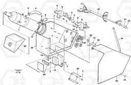 82279 Diesel heater, with fitting parts EC390 SER NO 1001-, Volvo Construction Equipment