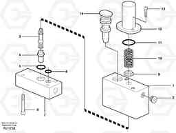 53516 Thermostatic valve EC390 SER NO 1001-, Volvo Construction Equipment