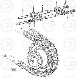 29031 Track chain EC390 SER NO 1001-, Volvo Construction Equipment