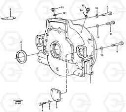26419 Flywheel housing EC390 SER NO 1001-, Volvo Construction Equipment