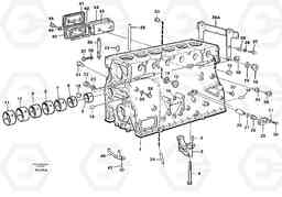 99801 Cylinder block EC390 SER NO 1001-, Volvo Construction Equipment