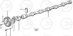 53510 Camshaft EC390 SER NO 1001-, Volvo Construction Equipment