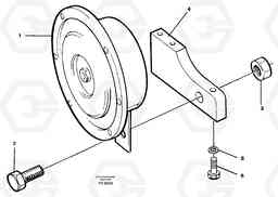 46130 Compressor horn EC390 SER NO 1001-, Volvo Construction Equipment