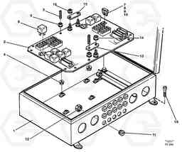 88426 Electrical distribution box EC390 SER NO 1001-, Volvo Construction Equipment