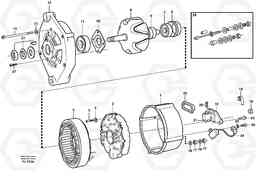 29022 Alternator EC390 SER NO 1001-, Volvo Construction Equipment