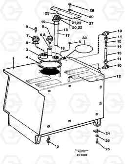 67211 Fuel tank with fitting parts EC390 SER NO 1001-, Volvo Construction Equipment