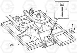 29030 Frame, Superstructure EC390 SER NO 1001-, Volvo Construction Equipment