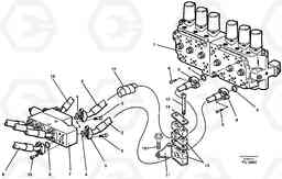 27071 Hydraulic system, boom EC390 SER NO 1001-, Volvo Construction Equipment