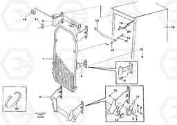 85936 Windscreen protection EC390 SER NO 1001-, Volvo Construction Equipment