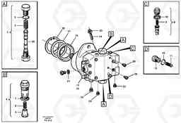 99392 Hydraulic motor, travel EC390 SER NO 1001-, Volvo Construction Equipment