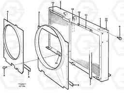 88813 Radiator EC390 SER NO 1001-, Volvo Construction Equipment