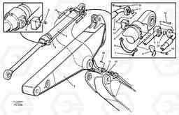 31443 Cylinder hydraulics, dipper arm EC390 SER NO 1001-, Volvo Construction Equipment