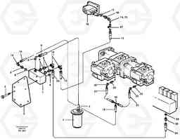 90360 Servo hydraulics, down shift valve EC390 SER NO 1001-, Volvo Construction Equipment