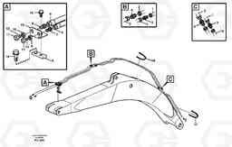 104015 Hydr. quick fit equipm. on mono boom EC390 SER NO 1001-, Volvo Construction Equipment