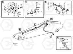 97050 Hydr. quick fit equipm. on dipper arm, 2.4m, 2.9m, 3.5m, 4.1m EC390 SER NO 1001-, Volvo Construction Equipment