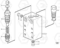 9897 inhibitor valve EC390 SER NO 1001-, Volvo Construction Equipment