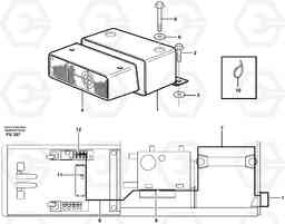 14402 Travel alarm, acoustic EC390 SER NO 1001-, Volvo Construction Equipment