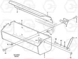 18572 Toolbox EC390 SER NO 1001-, Volvo Construction Equipment