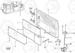 47872 Door, Engine, Left EC390 SER NO 1001-, Volvo Construction Equipment