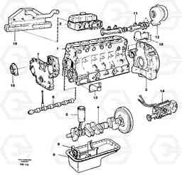 49416 Engine EC280 SER NO 1001-, Volvo Construction Equipment