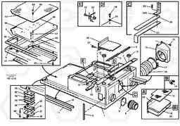 78027 Cabin floor EC280 SER NO 1001-, Volvo Construction Equipment