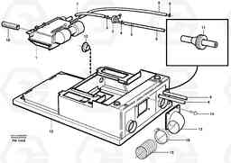 85816 Cab heater with connectors EC280 SER NO 1001-, Volvo Construction Equipment