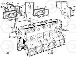 36341 Cylinder block EC280 SER NO 1001-, Volvo Construction Equipment
