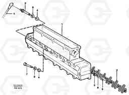 27935 Inlet manifold EC280 SER NO 1001-, Volvo Construction Equipment