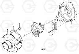 27133 Turbo charger EC280 SER NO 1001-, Volvo Construction Equipment