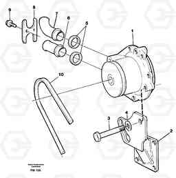 17782 Waterpump, assembly EC280 SER NO 1001-, Volvo Construction Equipment