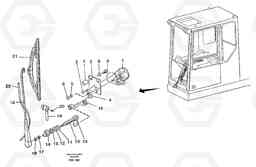 81861 Windscreen wiper, lower EC280 SER NO 1001-, Volvo Construction Equipment