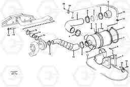 82604 Inlet system EC280 SER NO 1001-, Volvo Construction Equipment