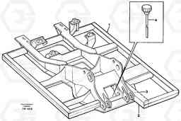 21183 Frame, Superstructure EC280 SER NO 1001-, Volvo Construction Equipment