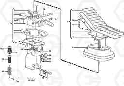 16846 Pedal valve EC280 SER NO 1001-, Volvo Construction Equipment