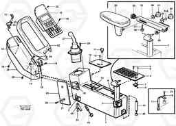 90842 Side panel right EC280 SER NO 1001-, Volvo Construction Equipment