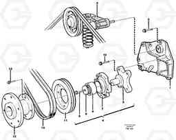 17784 Belt transmission EC280 SER NO 1001-, Volvo Construction Equipment