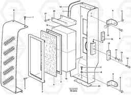 31842 Air inlet EC280 SER NO 1001-, Volvo Construction Equipment