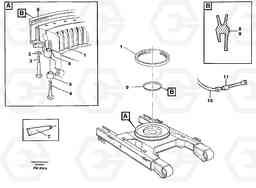 67216 Slewing ring attachment EC280 SER NO 1001-, Volvo Construction Equipment