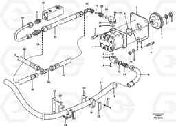 12059 Servo pump with assembly parts EC280 SER NO 1001-, Volvo Construction Equipment