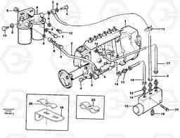 41762 Fuel pipes, fuel injection pump - fuel filter EC280 SER NO 1001-, Volvo Construction Equipment