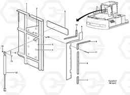 47878 Hatch over main valve assembly EC280 SER NO 1001-, Volvo Construction Equipment