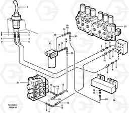 12081 Servo hydraulics, bucket EC280 SER NO 1001-, Volvo Construction Equipment