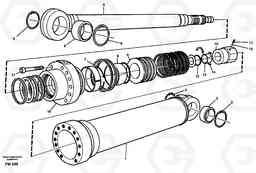 19448 Dipper arm cylinder EC280 SER NO 1001-, Volvo Construction Equipment