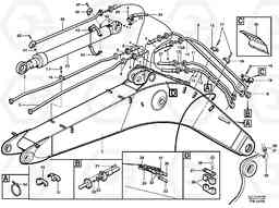 49903 Tubes,assembly, boom EC280 SER NO 1001-, Volvo Construction Equipment