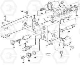 104995 Hose rupture valve, boom cylinder EC280 SER NO 1001-, Volvo Construction Equipment