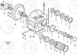 41641 Pump gear box with assemblying parts EC280 SER NO 1001-, Volvo Construction Equipment