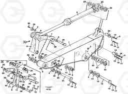 12558 Backhoe dipper arm incl. connections EC280 SER NO 1001-, Volvo Construction Equipment