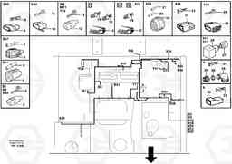 88199 Cable harnesses, Diesel engine EC280 SER NO 1001-, Volvo Construction Equipment
