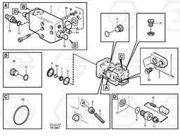 7355 Hydraulic pump EC280 SER NO 1001-, Volvo Construction Equipment