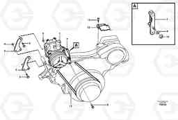 66715 Air-compressor with fitting parts EC280 SER NO 1001-, Volvo Construction Equipment